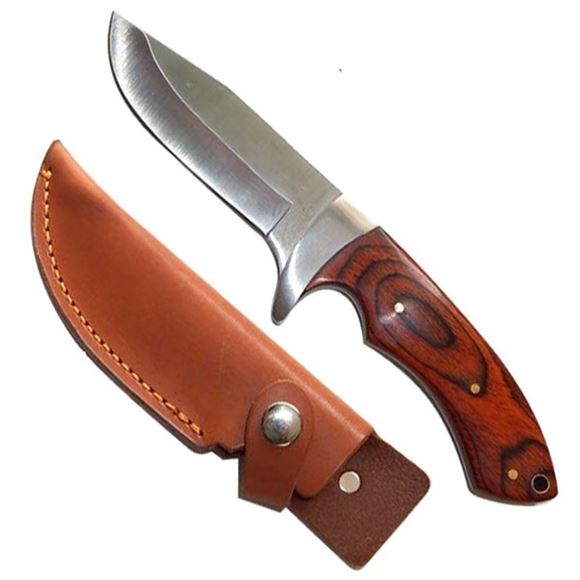 Picture of HUNTING KNIFE WITH WOODEN HAND